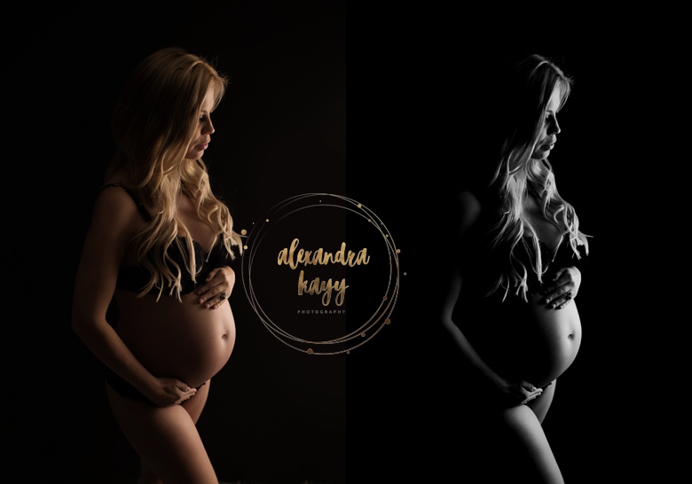 Studio Maternity Session | Baby Bump - Simi Valley Photographer