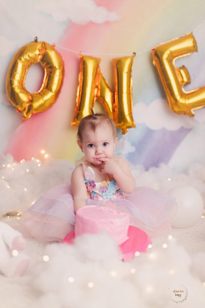 First Birthday Cake Smash Photography By Alexandra Kayy