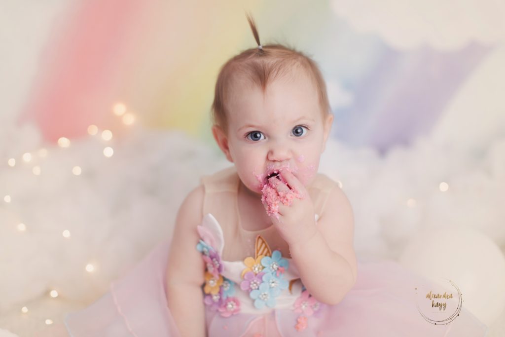 First Birthday Cake Smash Photography By Alexandra Kayy