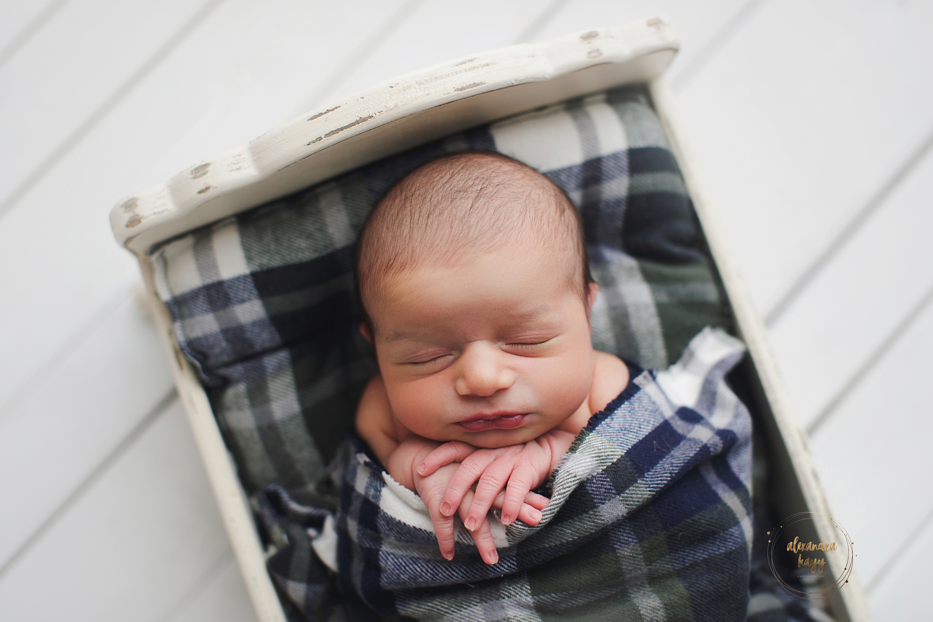 Glendale, AZ Newborn Baby Boy Portrait Session