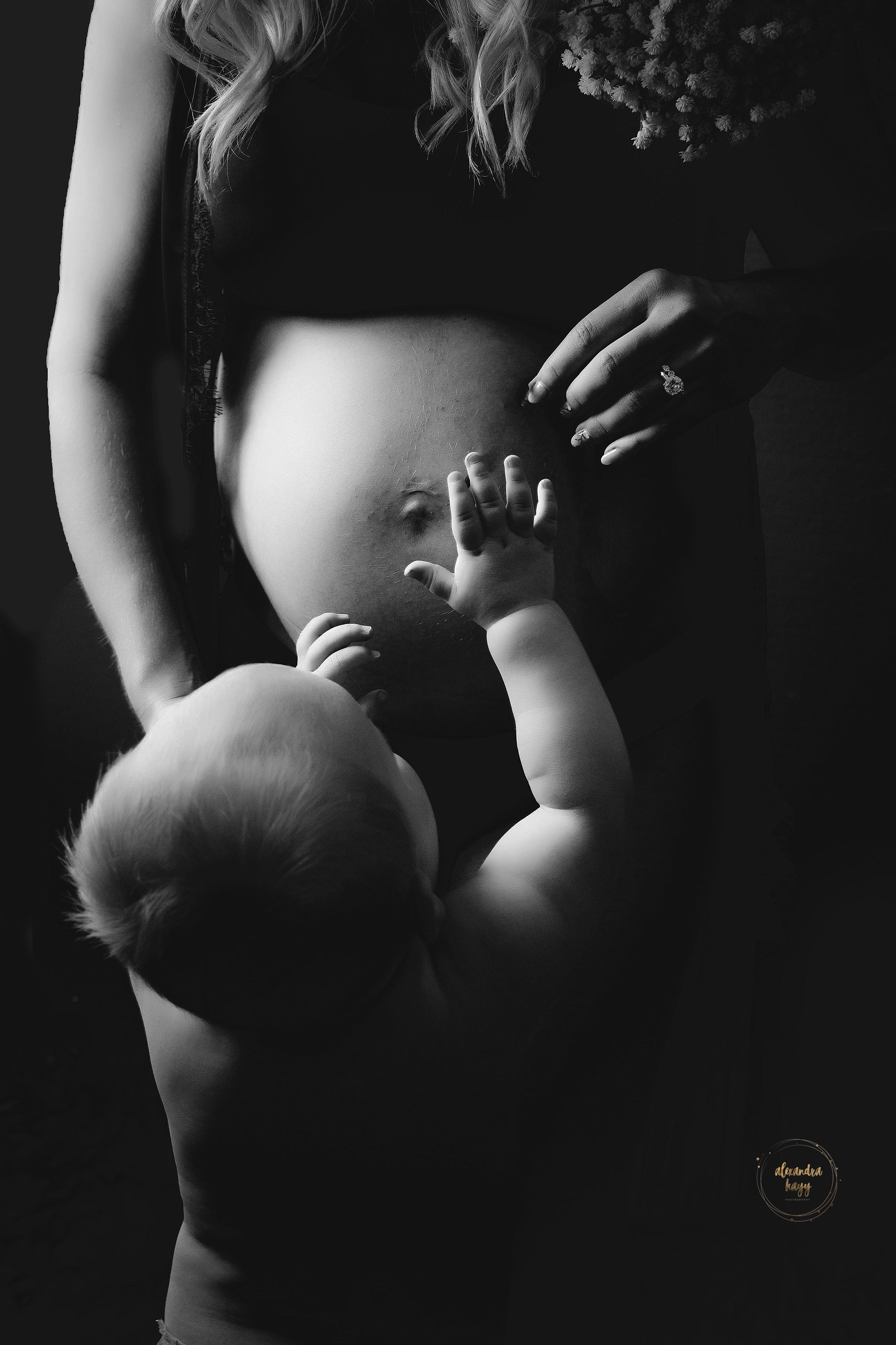 Studio Maternity Session Maricopa County Photographer