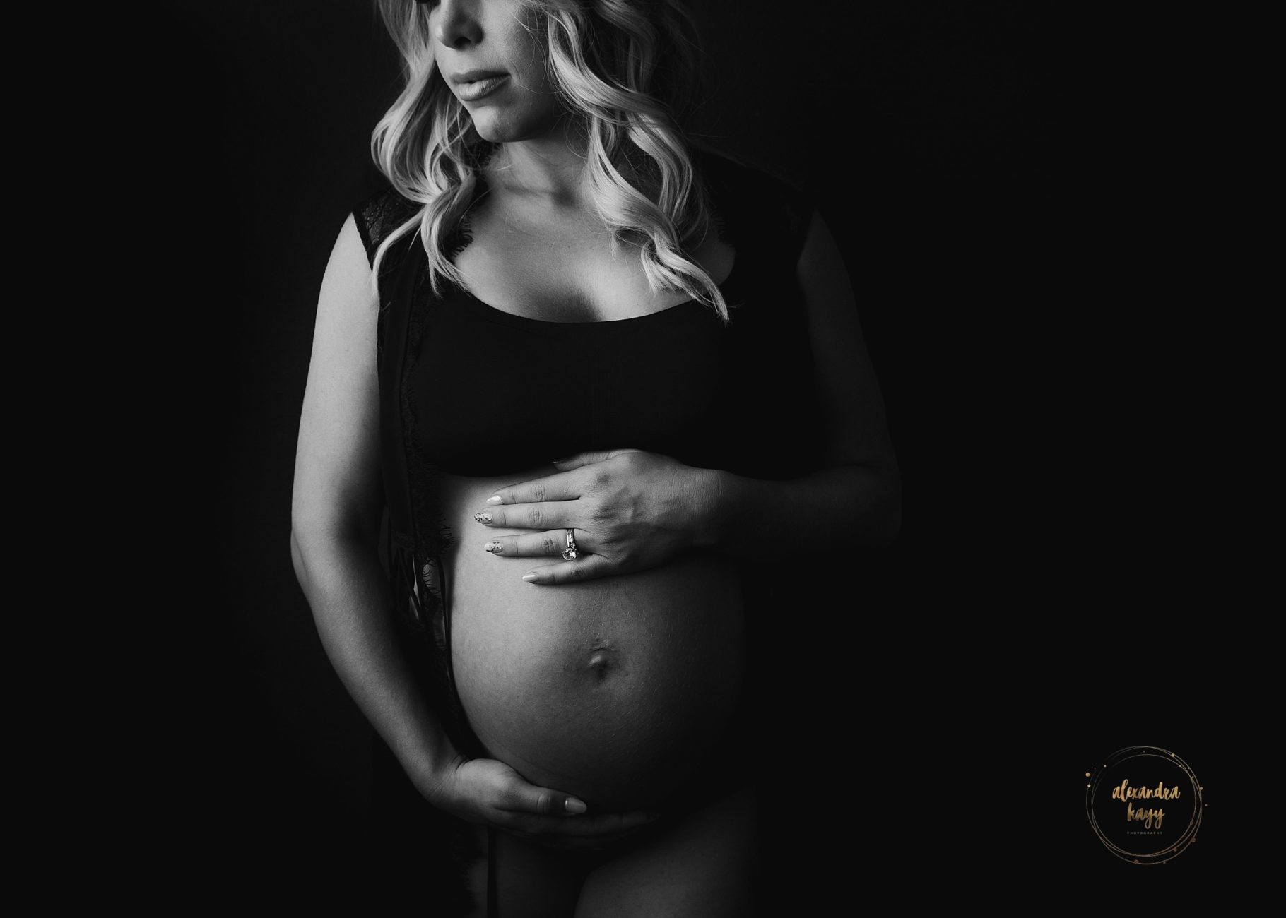 Studio Maternity Session Maricopa County Photographer