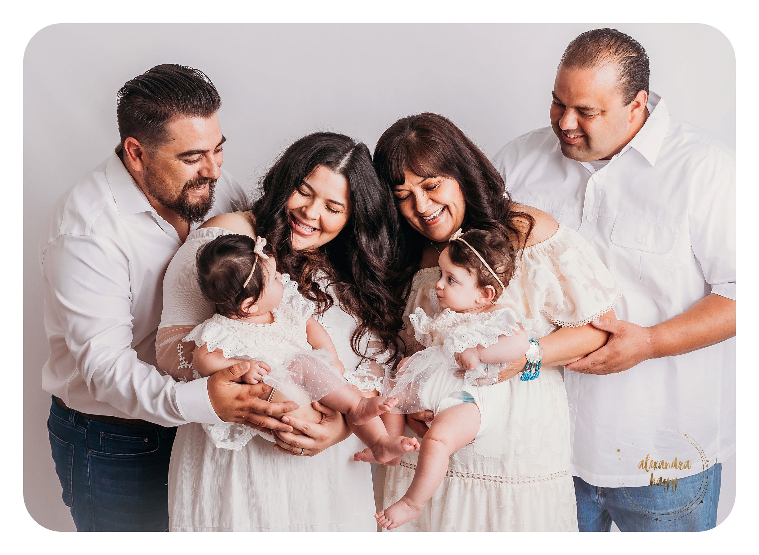 6 Month Old Twins - Baby Milestone Session - Best Baby Photographer in Phoenix