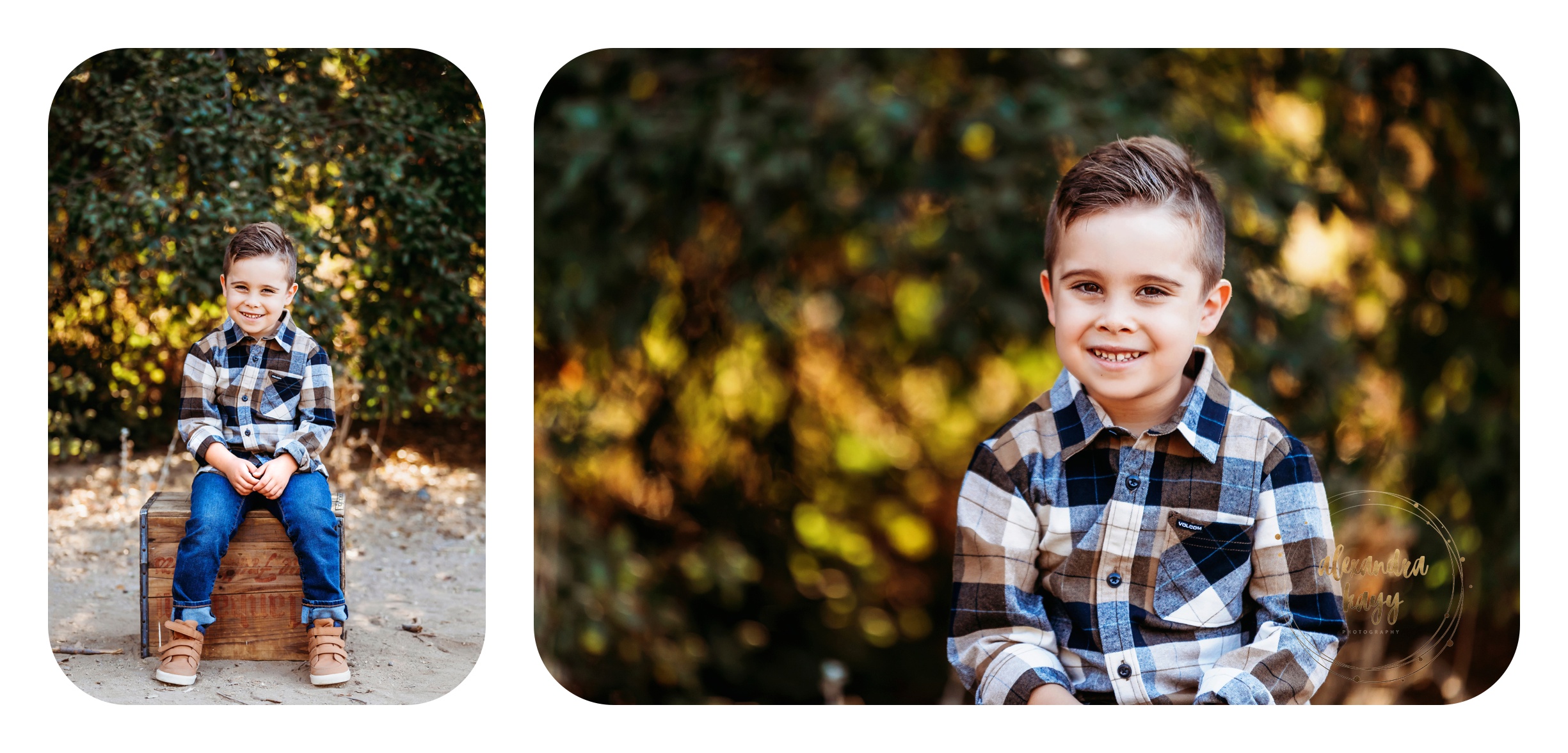 Maricopa County Holiday Fall Family Mini Portrait Session