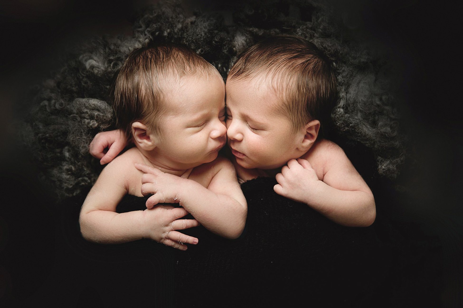 phoenix twin newborn baby photographer