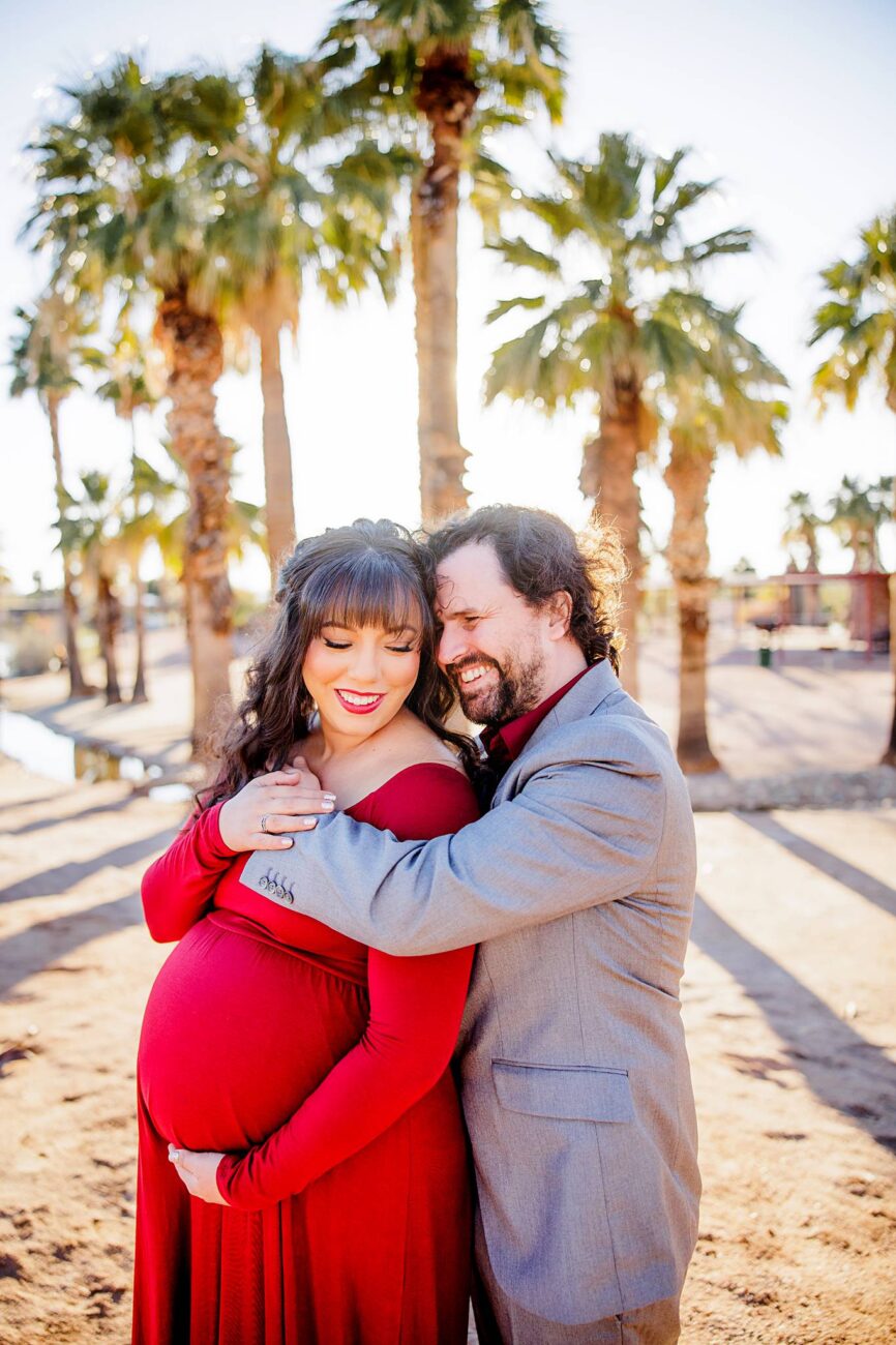 Papago Park Maternity Session