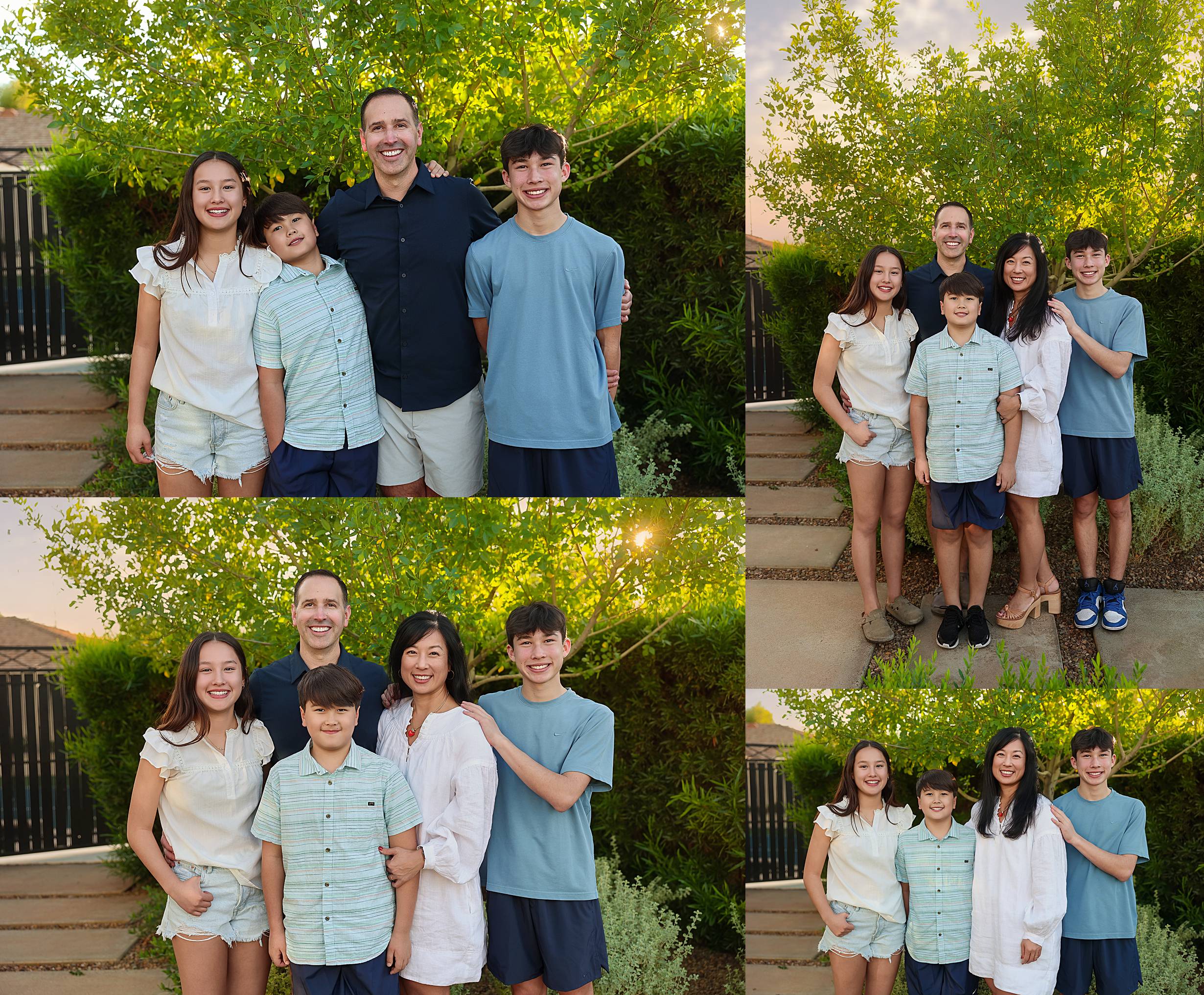 Phoenix's Premier Family Photographer, outdoor family portraits