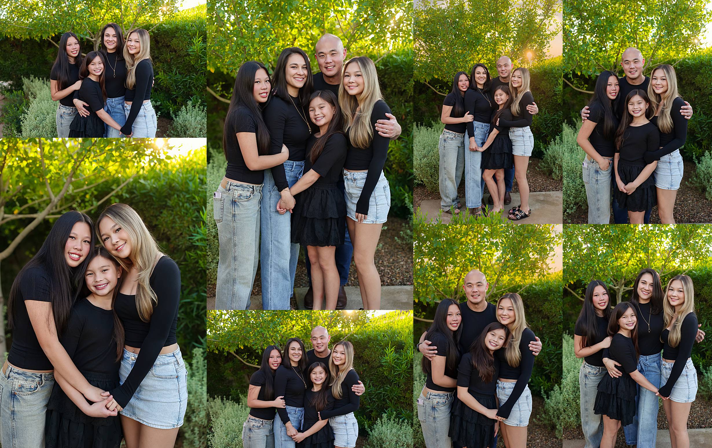 Phoenix's Premier Family Photographer, outdoor family portraits