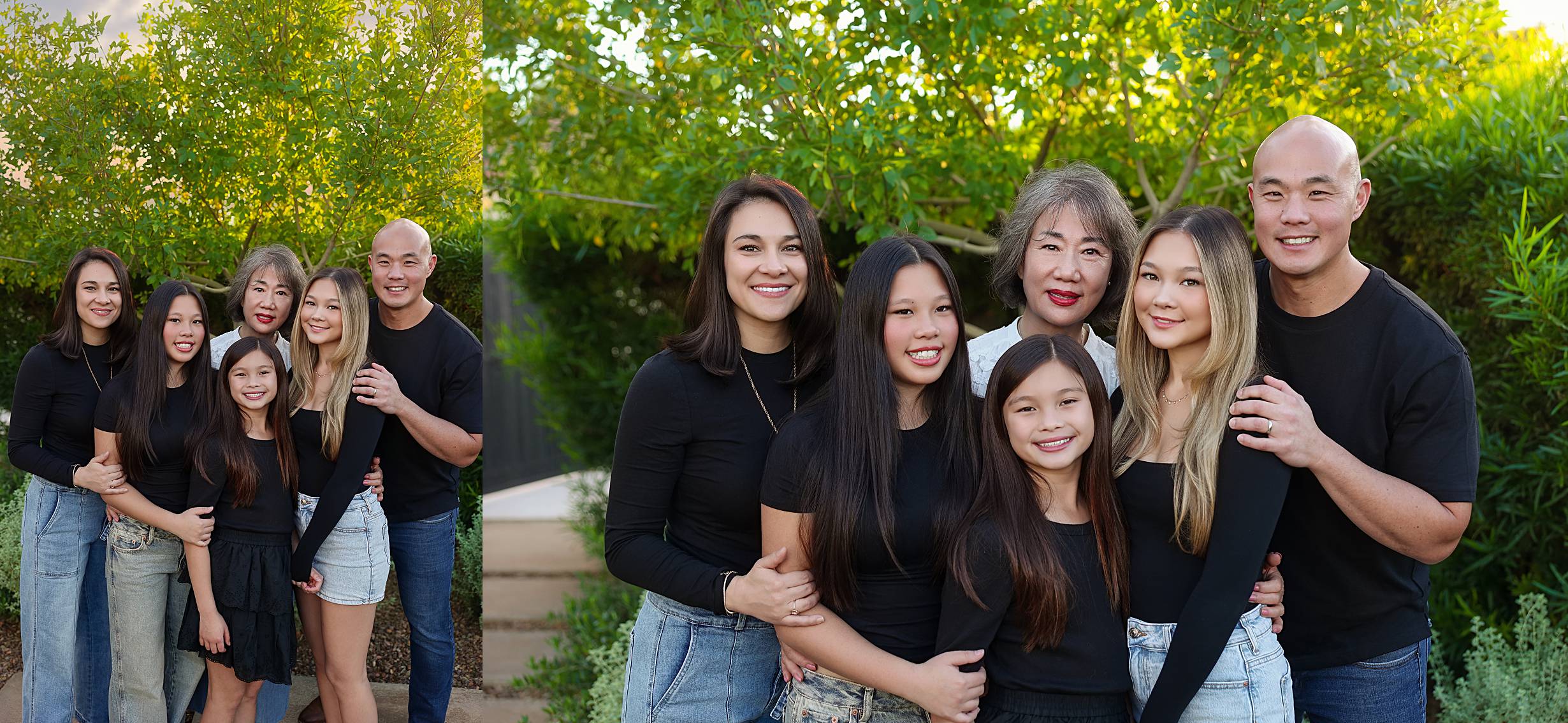 Phoenix's Premier Family Photographer, outdoor family portraits
