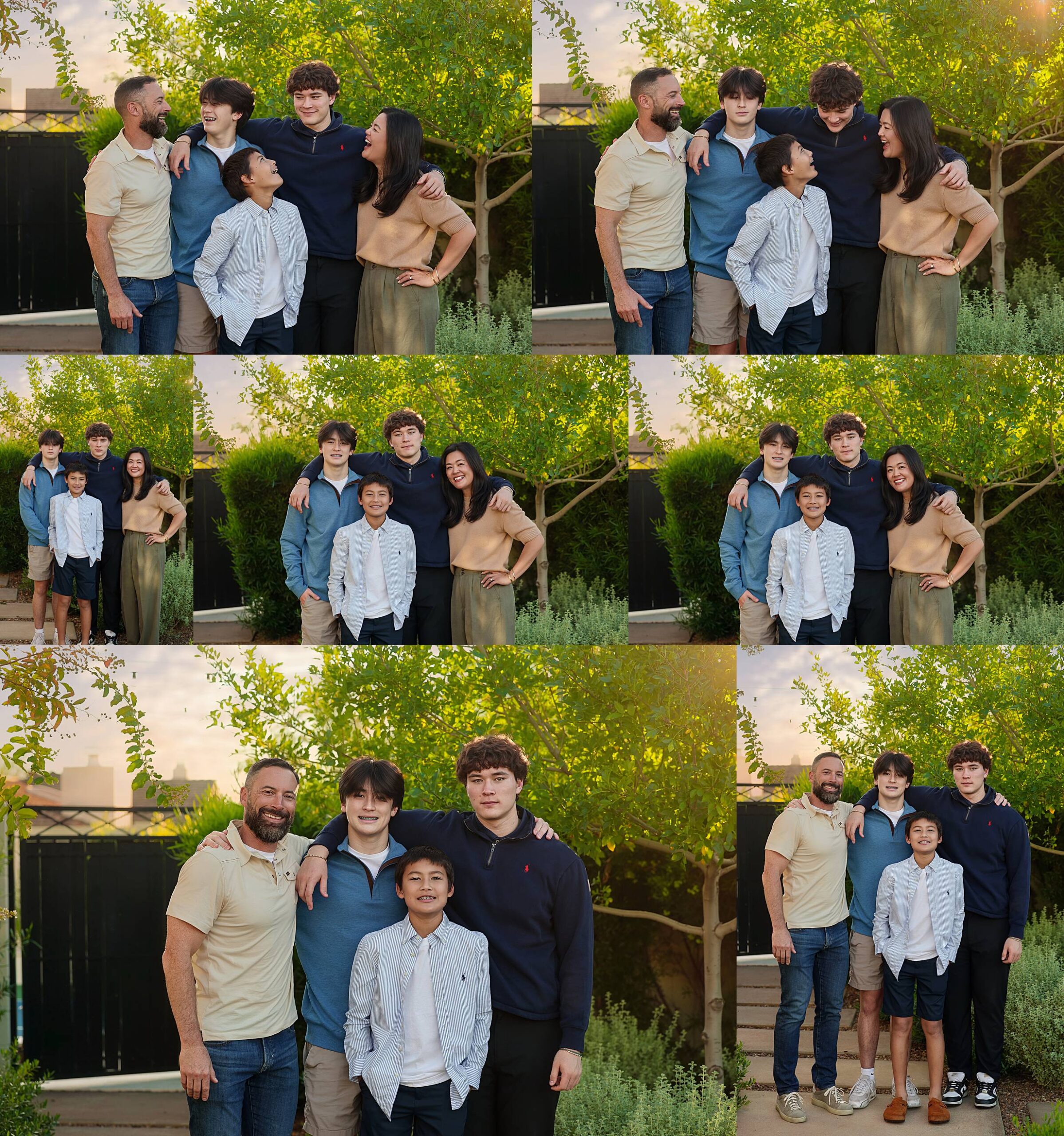 Phoenix's Premier Family Photographer, outdoor family portraits