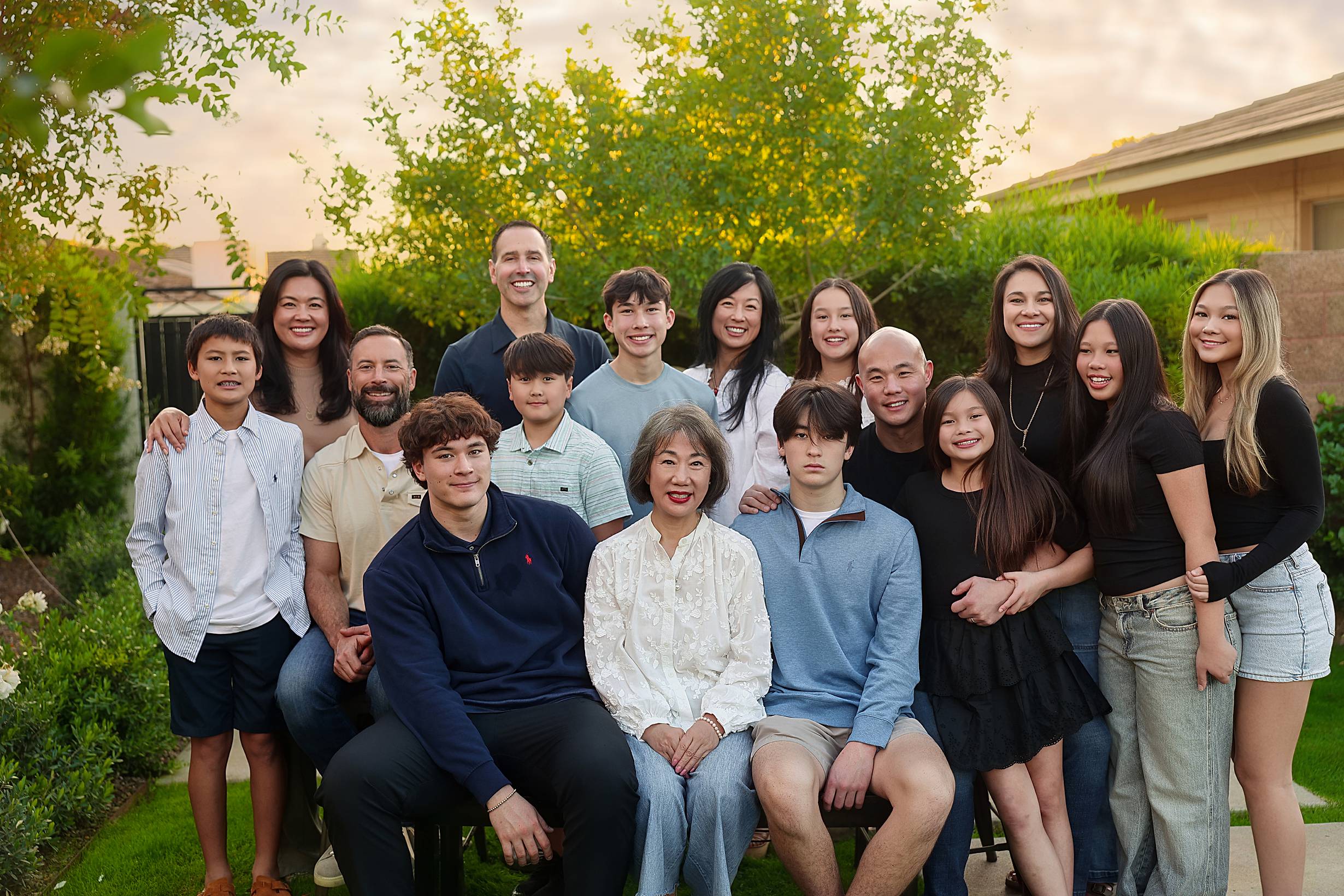 Phoenix's Premier Family Photographer, outdoor family portraits